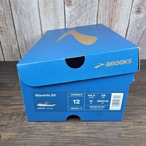 Brooks Glycerin 20 Running Shoes Women's Sz 12 B Breakfast Cereal Edition Bowl O - Picture 12 of 12